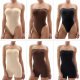 Cross-border Women's Seamless Body Shaping Bodice European and American Seamless Detachable Strap Push-up Strapless Belly Tinting Bodice