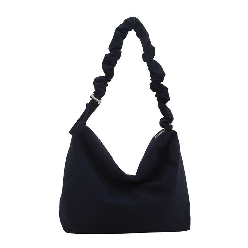 nubes pliegue correa de hombro lienzo bolsas de hombro simple perezoso para viajar