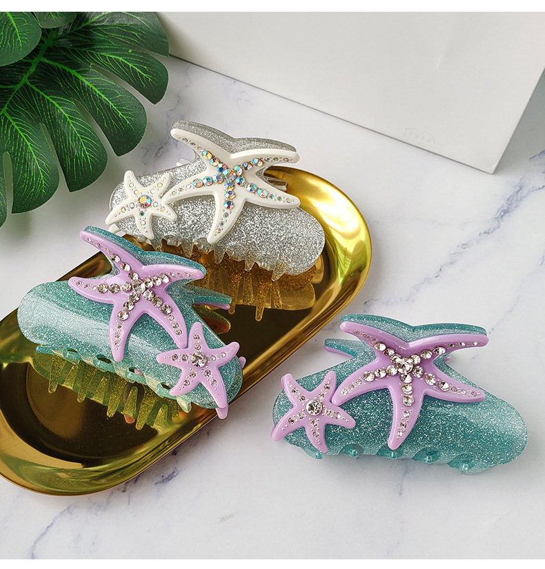 Wholesale Marine Style Simple Style Starfish Arylic Stoving Varnish display picture 4