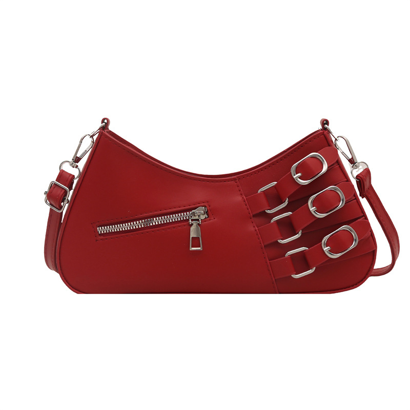 Bolso pequeño para mujeres 2025, primavera nueva moda de viaje, bolso de hombro, moda versátil, bolso de brazo de aire extranjero.