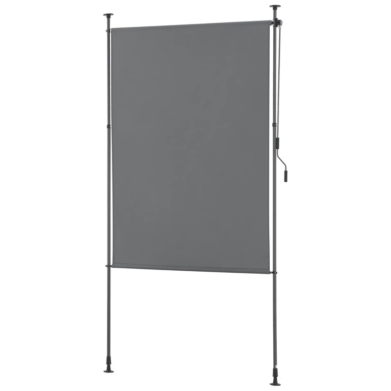 Balcony Rolling Shutter Vertical Awning With Hand Rocker Privacy Screen Awning Terrace Garden Outdoor Rolling Shutter