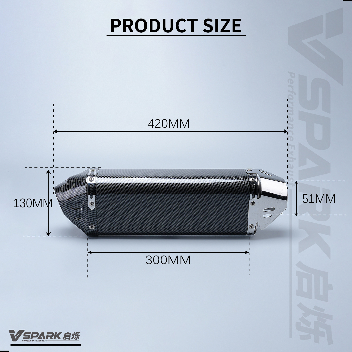 Motorcycle Modified Exhaust Pipe Universal Model 650Nk 450Sr R3 Zx4R Silencer R77 Exhaust Yoshimura Tail Section