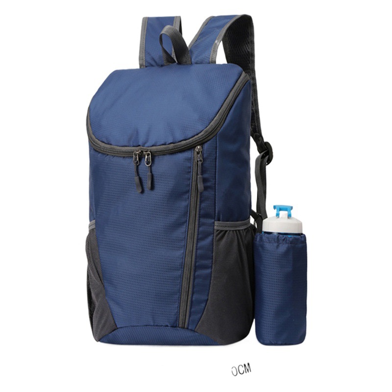 Transfronterizo nuevo al aire libre plegable mochila bolsa de piel hombres y mujeres deportes al aire libre viaje plegable mochila