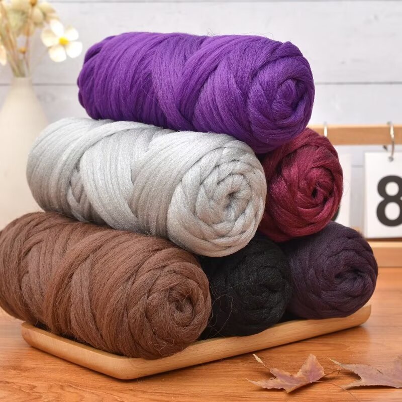 假发线头发丝线玩偶编织材料包 脏脏辫发丝非洲巴西涤纶线