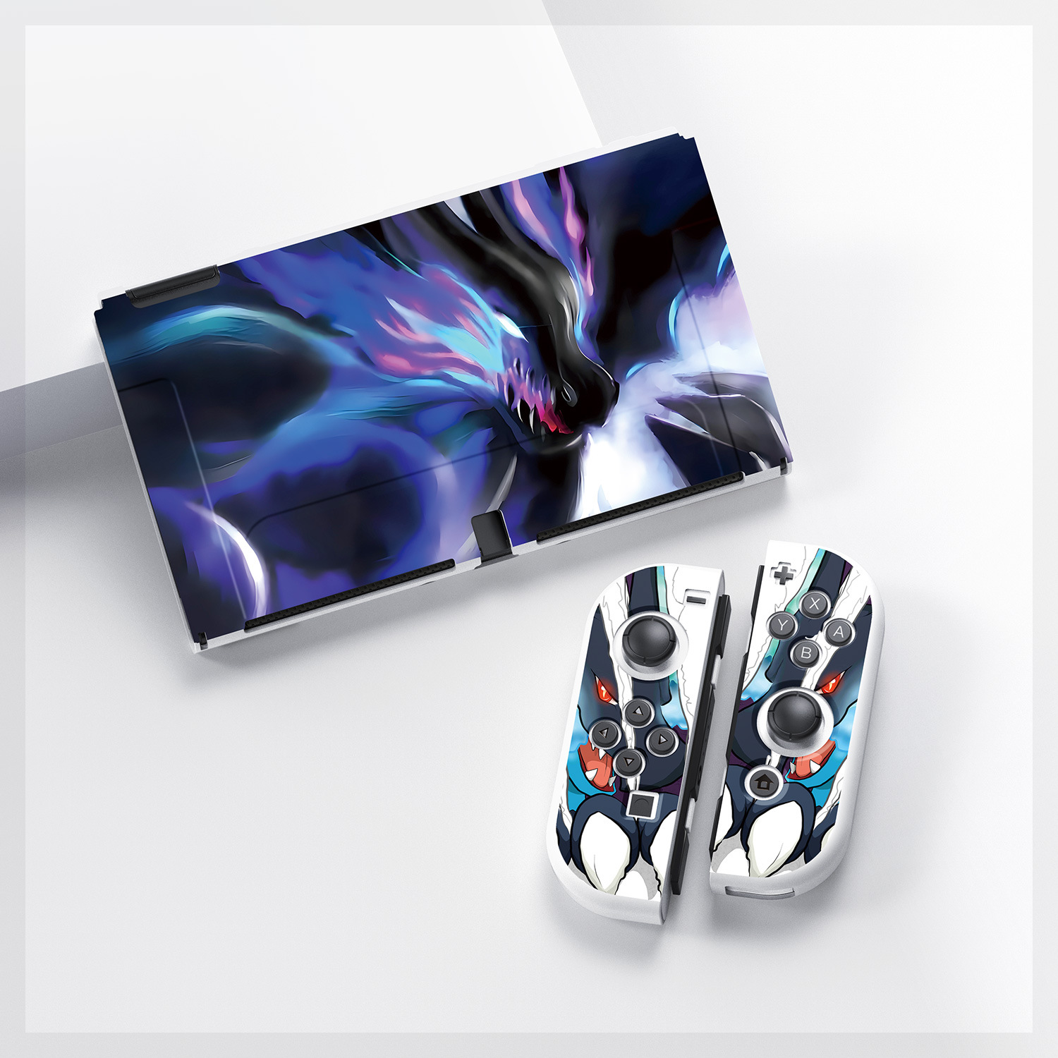 Monstruo naranja Nintendo switch oled cáscara suave tpu funda protectora de silicona dividida ns2 Pokémon