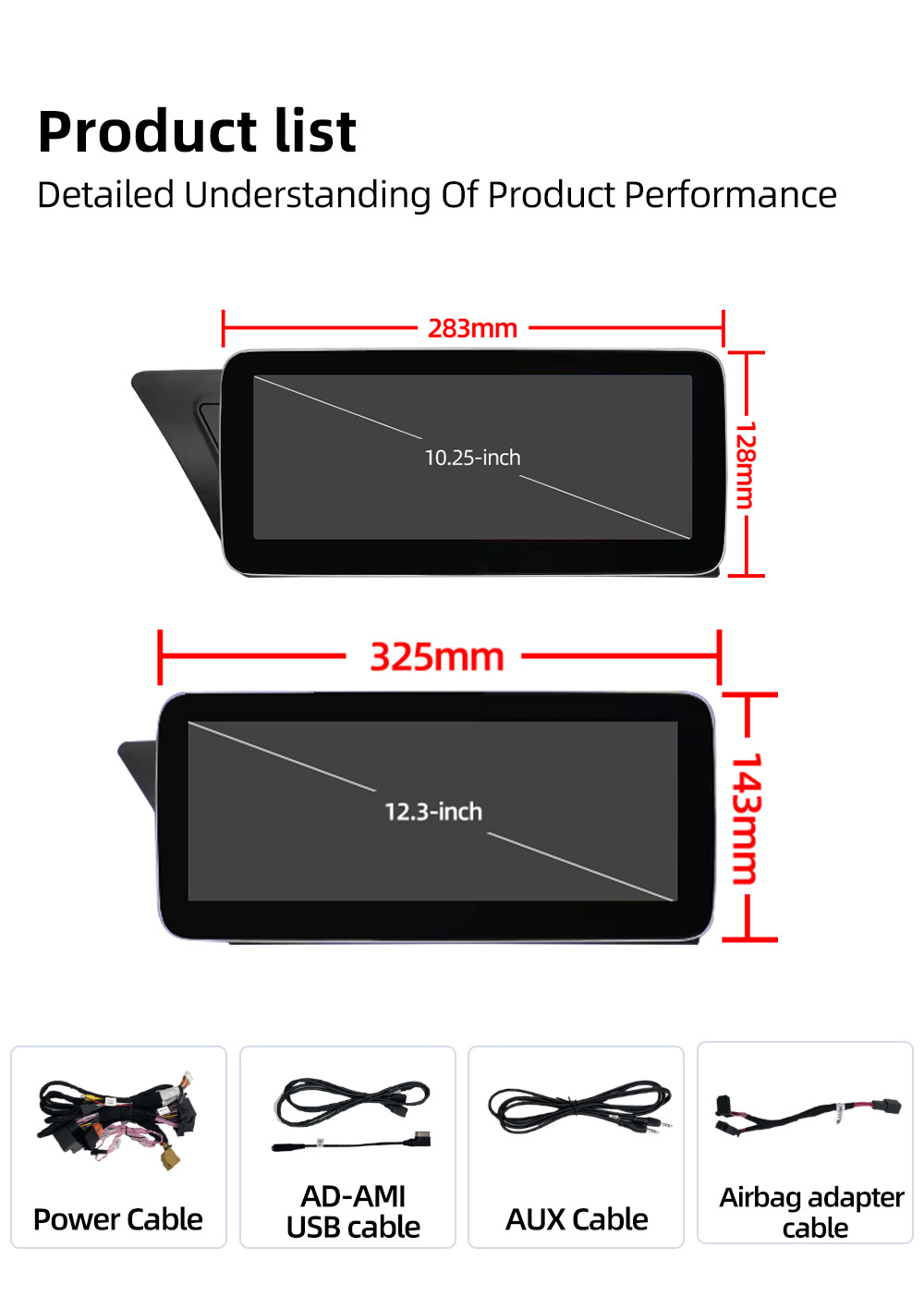 Suitable for Audi A4 A5 B8 Android car DVD navigation all-in-one machine with wireless Carplay and large screen playback