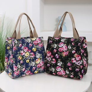 Handheld retro fashionable lunch box bag for mother and baby, (Physicals)