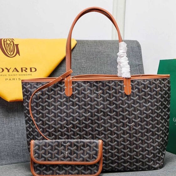 Goya Goya Classic Single-Sided Shopping Bag Y-Shaped Mommy Bag Medium and Large Canvas Tote Bag with Cowhide Mother-In-Law Bag Goya Goya Classic Single-Sided Shopping Bag Y-Shaped Mommy Bag Medium and Large Canvas Tote Bag with Cowhide Mother-In-Law Bag