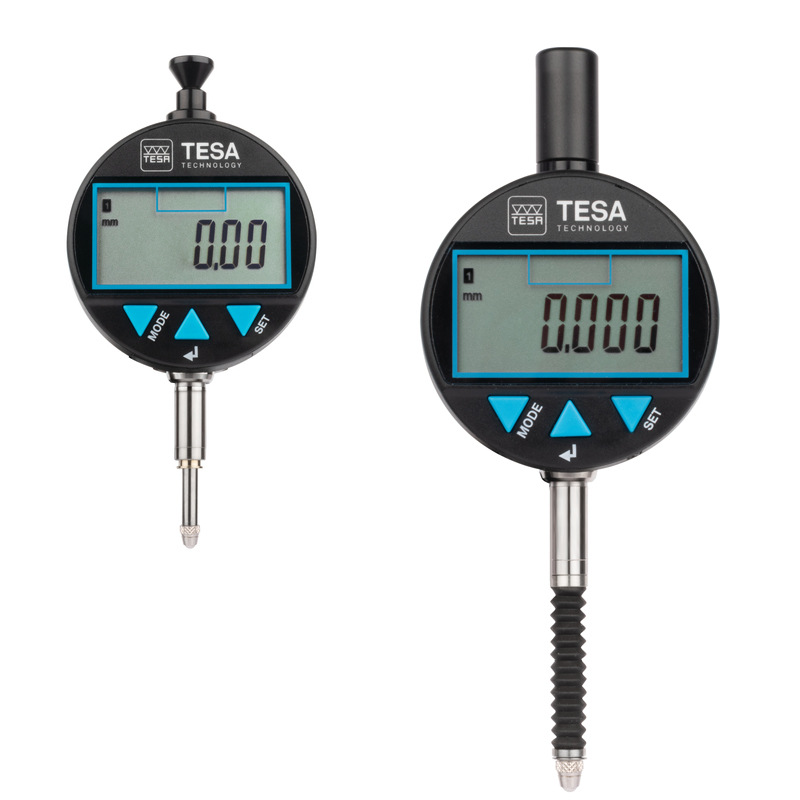 瑞士TESA数显百分表0-12/0.01mm电子数显千分尺IP67防水01930301