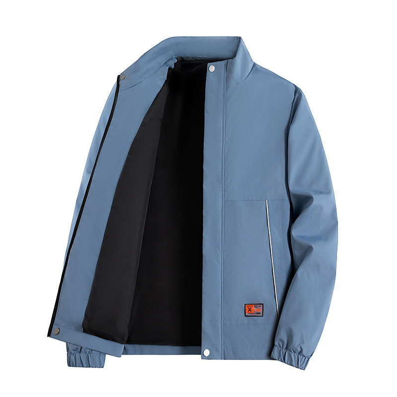 Casual chaqueta hombre 2023 nuevo chaqueta de primavera y otoño chaqueta de moda delgada para hombres chaqueta de moda juvenil collar chaqueta