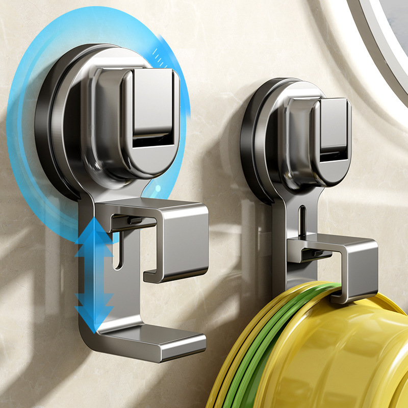 Suction Cup Basin Storage Rack Hook Bathroom Basin Toilet Storage Rack Hole-free Corner Rack Toilet Hanging Basin Artifact