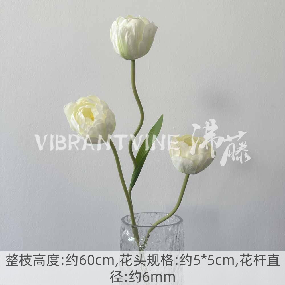 Arreglo de flores de guía de diseño de bodas blanco Arreglo de flores de guía Sala de estar del hotel Decoración de flores falsas Fábrica de flores artificiales al por mayor