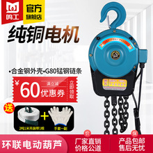 环链电动葫芦1吨2吨3吨5吨10吨起重链条吊葫芦电动倒链提升机