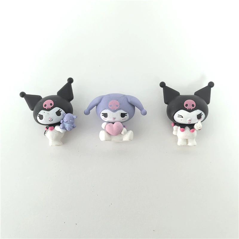 Кукла Санрио Куроми для декора автомобиля и рабочего стола, сделанная вручную, для самостоятельного творчества