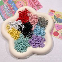 爆款合金万能扣镀银喷漆扣头diy配件项链扣头黄金扣平安扣手工