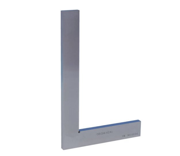 日本大菱OBISHI，平形直角定規FA101标准直角规，精度±14μm