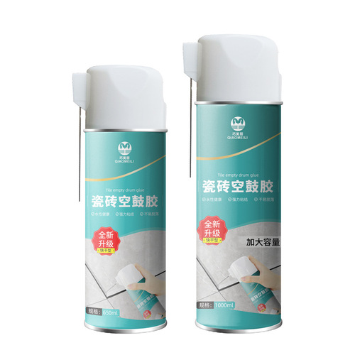 Qiaomeili tile hollowing glue household self-spraying hollowing glue water-based odor-free tile glue tile hollowing agent wholesale