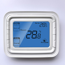 霍尼韦尔T6861系列大液晶数字温控器220 VAC 2管风扇盘管控制