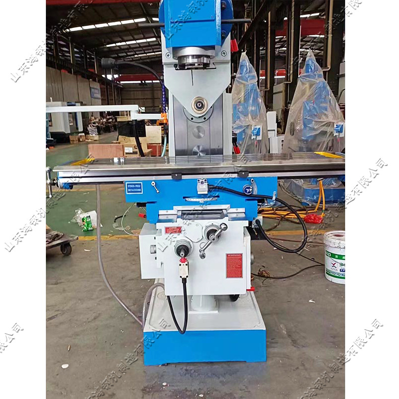 自动走刀卧式两用铣床 升降台摇臂铣床 模具仪器仪表回转头铣床