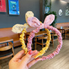 Demi-season children's cute headband, cloth for princess, hairpins