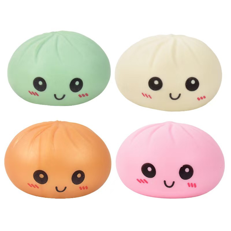 Emoción transfronteriza bolón pellizco pellizco le suave, curar el rebote lento, simulación de juguetes descomprimidos, oficina portátil pellizco pellizco al por mayor