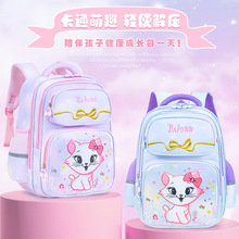 新款女童渐变1-3-6年级小学生书包轻便可爱6-9-12岁儿童双肩背包