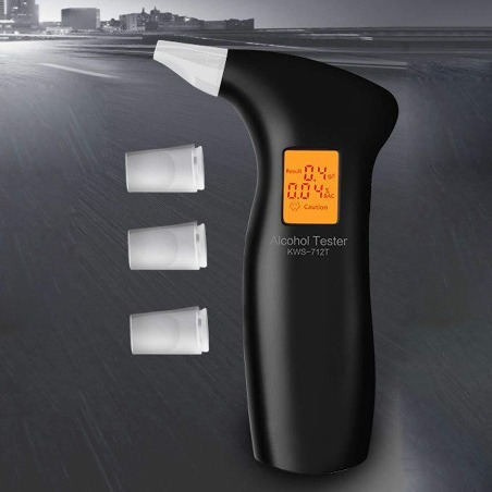 712T便携式酒精检测仪吹气式酒精测试仪酒精测试器 酒驾测试仪