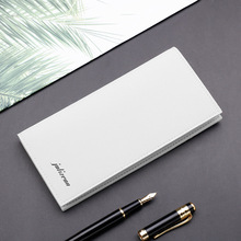 新款钱包男士韩版潮长款十字纹wallet时尚多卡位简约钱夹厂家直销