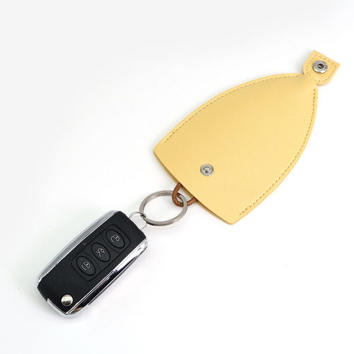 Cross-border creative pull-out key pouch, personalized ladies car key bag, portable large-capacity key organizer