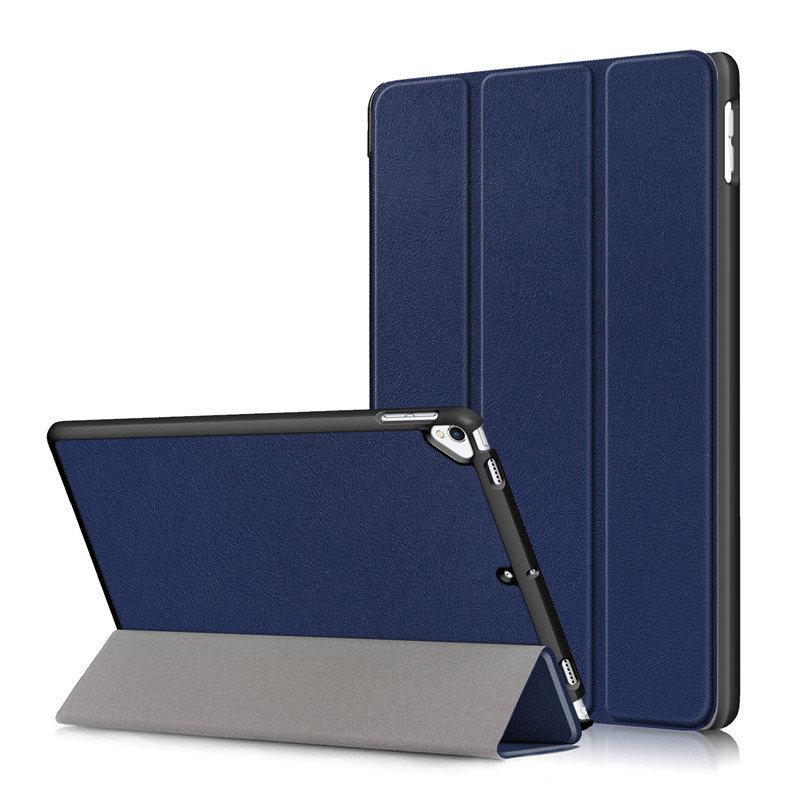 Applicable to Apple ipad 2020 protection ipad 10.2 2020 tri-fold protective case air3 10.5 caster