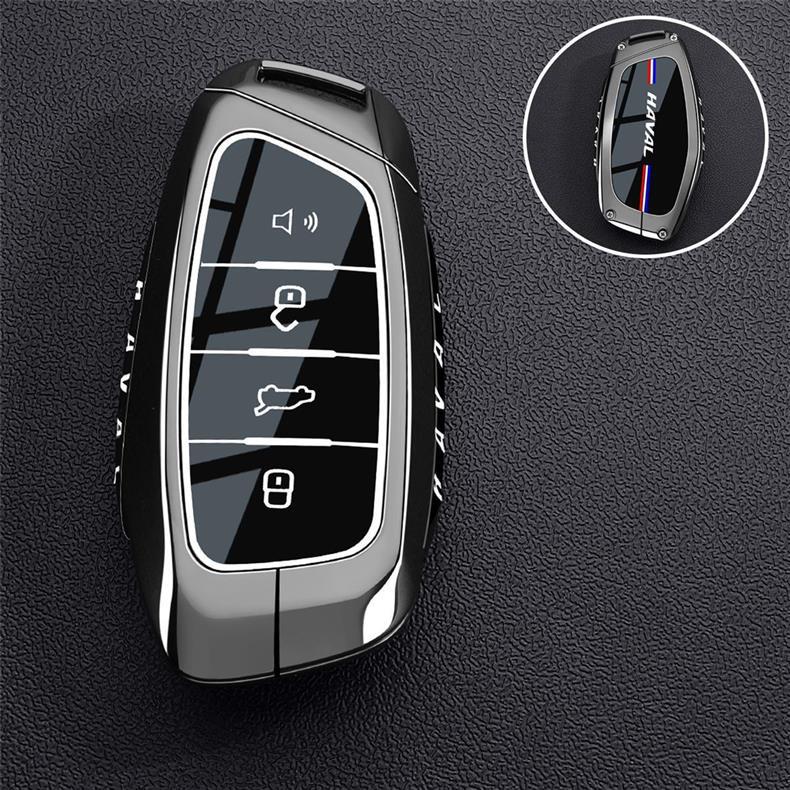 Suitable for Haval Second Generation Big Dog Key Cover Great Wall Haval Raptor Mythical Beast Xiaolong Max Cool Dog Xiaolong Buckle Shell