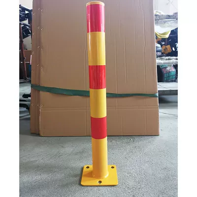 Car lock – Jiajie parking space ground lock parking - fixed-column-without-lock-reflective-optional-yellow-and-red