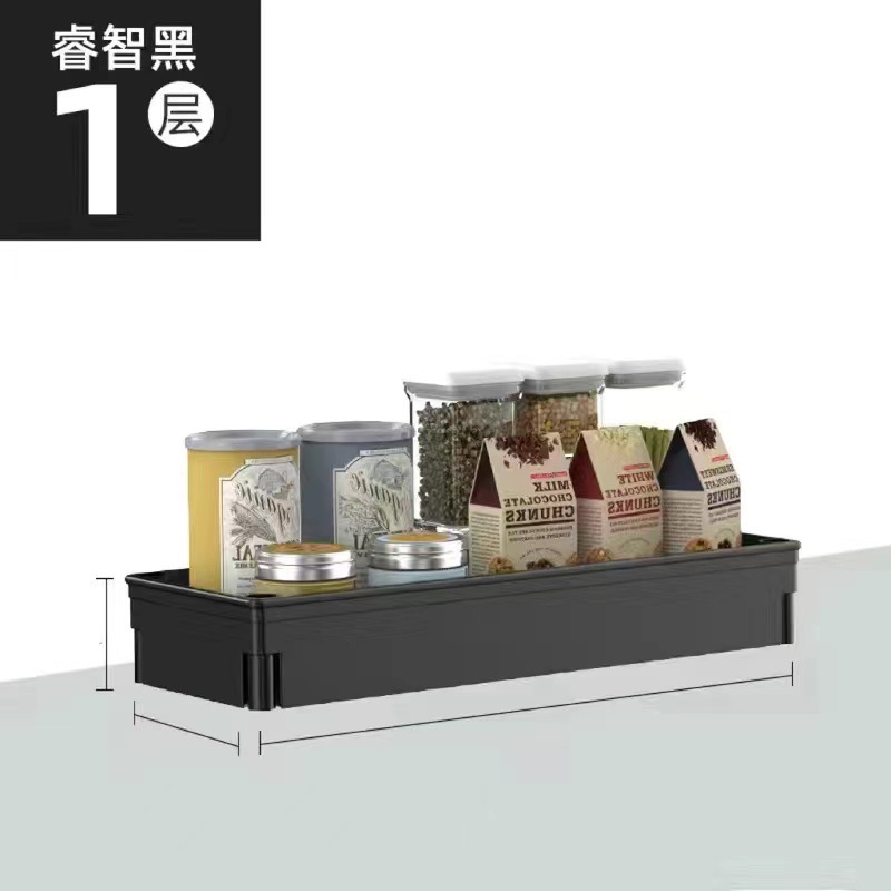 Estante de carro pequeño, piso, bocadillos domésticos, estante de almacenamiento de juguetes para niños, estante de almacenamiento extraíble de plástico multicapa