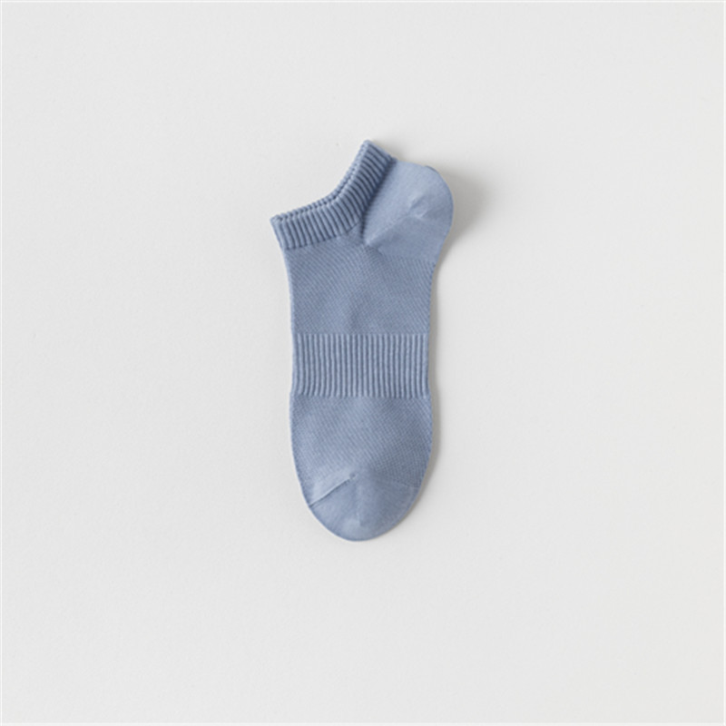 Calcetines de algodón de calcetines de color puro Hombre Calcetines de malla transpirable calcetines de barco invisible delgada japonesa de verano para Hombre Calcetines al por mayor