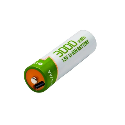 No. 5 No. 7 USB Large-Capacity 1.5V Rechargeable Lithium Battery 3000Mwh High-Efficiency Constant Voltage Source Factory Free Shipping on One Piece (Hibrid akkumulyator batareyaları) - limited-time-offer-one-day-event-product-5-will-be-shipped-at-random