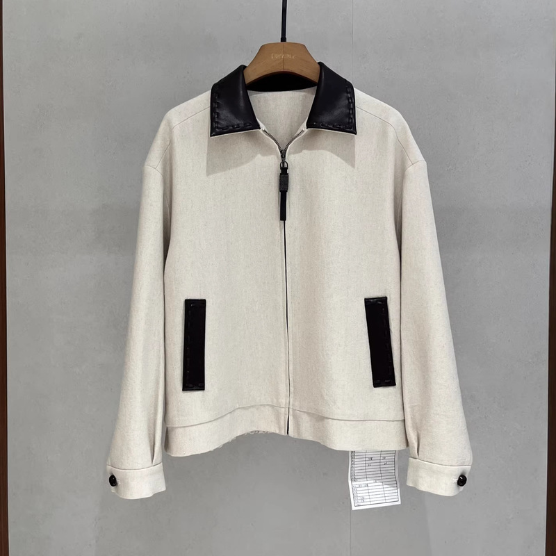 Qiaobo Tops, Simple Work Clothing Casual Jackets, Loose Short Jackets, Women's High-End Jackets, Women's Styles