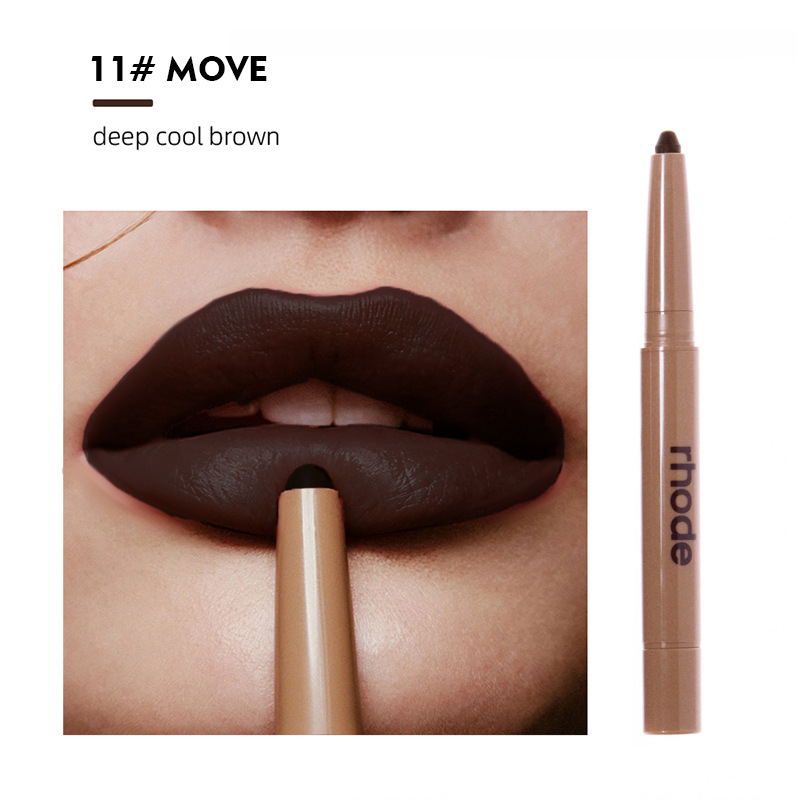 rhode Peptide Lip Liner 11# MOVE Deep Cool Brown