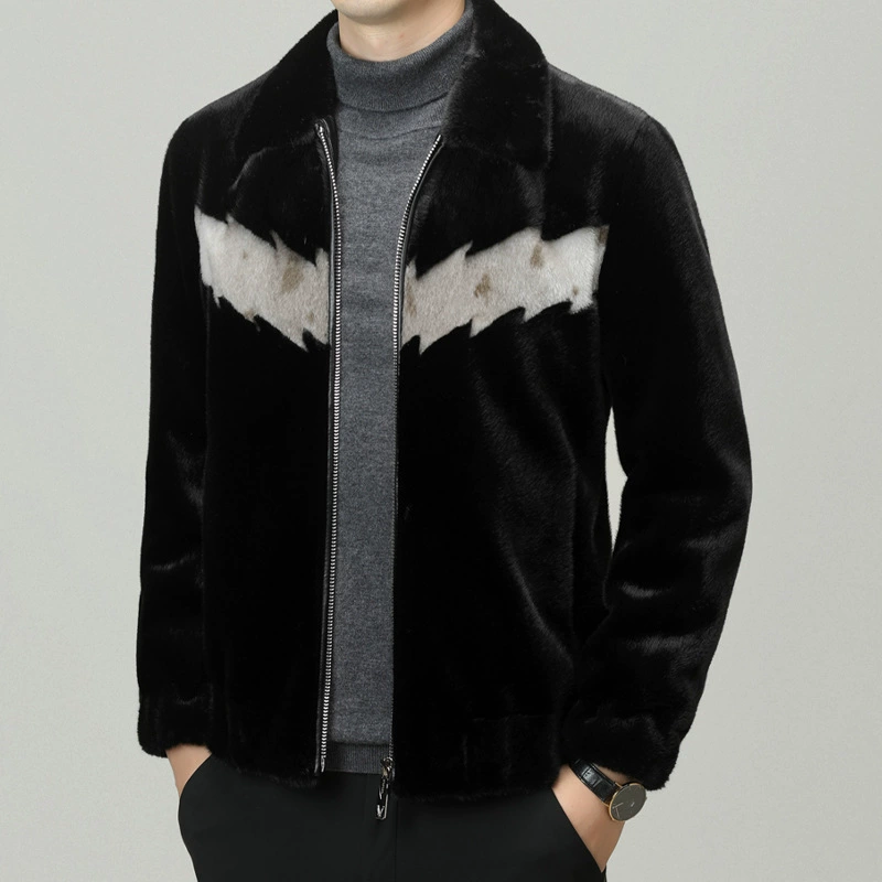 Winter oversized thick jacket, leisure style, padded warm, black, sizes 48–58