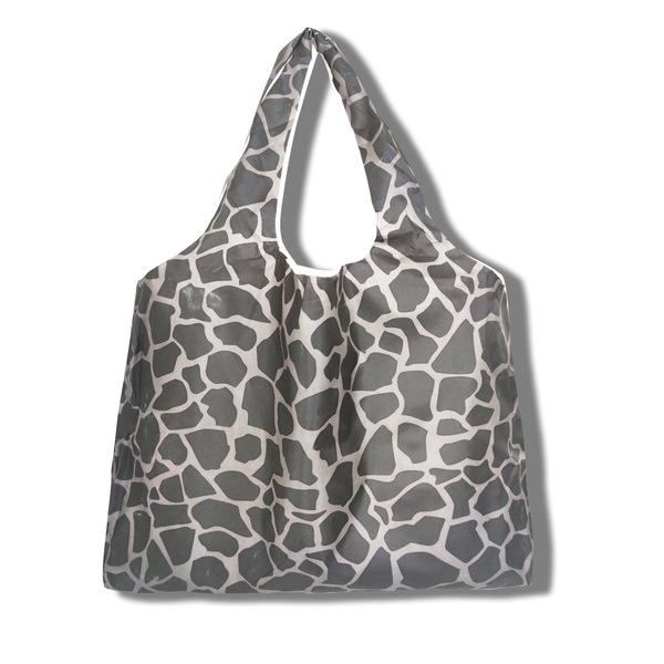 Capacious folding shopping bag