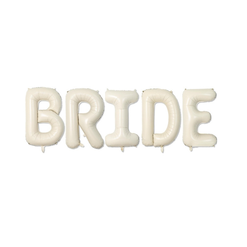 ブライダル ミルクホワイト BRIDE バルーン ウェディングデコレーション バルーンセット ウェディングルームアレンジメント ロマンチックプロポーズバルーン|undefined