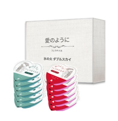 Jiaoyue 일본식 젤리 입수-딸기 + 민트 12개입