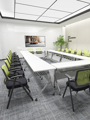 Training chair with desk board, writing board, meeting chair, foldable chair, office stool, foldable training desk chair set