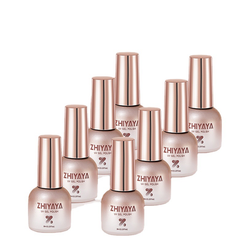 Pegamento de color de uñas 48 colores traje 2023 nuevo Otoño e Invierno popular pegamento de fototerapia pegamento de esmalte de uñas para salón de uñas al por mayor