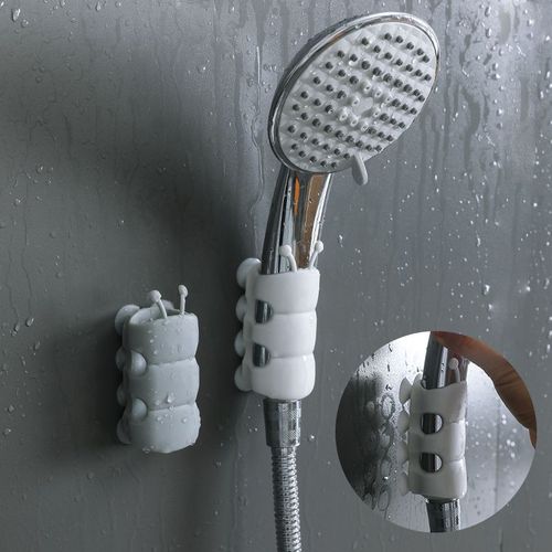 Shower bracket shower accessories water heater nozzle bathroom punch-free shower suction cup fixed base rack
