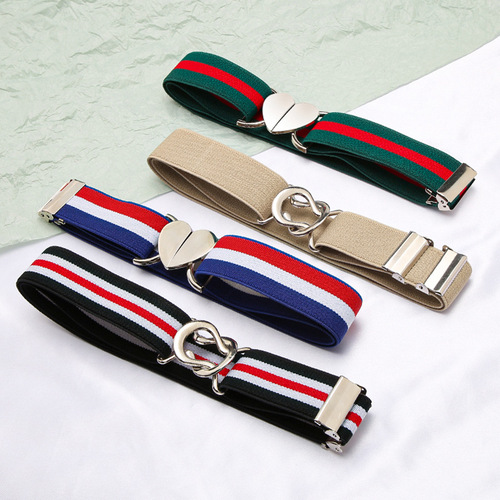 Lazy Person Waist Cincher Belt, Invisible Elastic Band Waist Cincher, Decorative Women's Versatile Elastic Belt