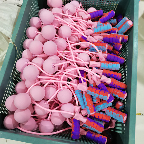 Internet celebrity new load-bearing ropeless skipping rope, men's and women's fitness equipment indoor silent large ball model wholesale