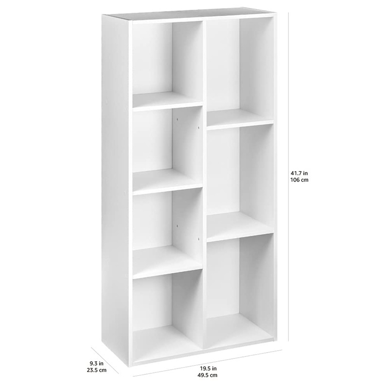 Estantería estantería de piso gabinete de celosía sala de estar vitrina estante de almacenamiento casa armario de múltiples capas estantería de madera
