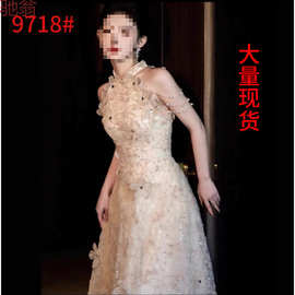 T8Y法式晚礼服女2026新款高级感气质订婚绝美敬酒公主裙高端轻奢