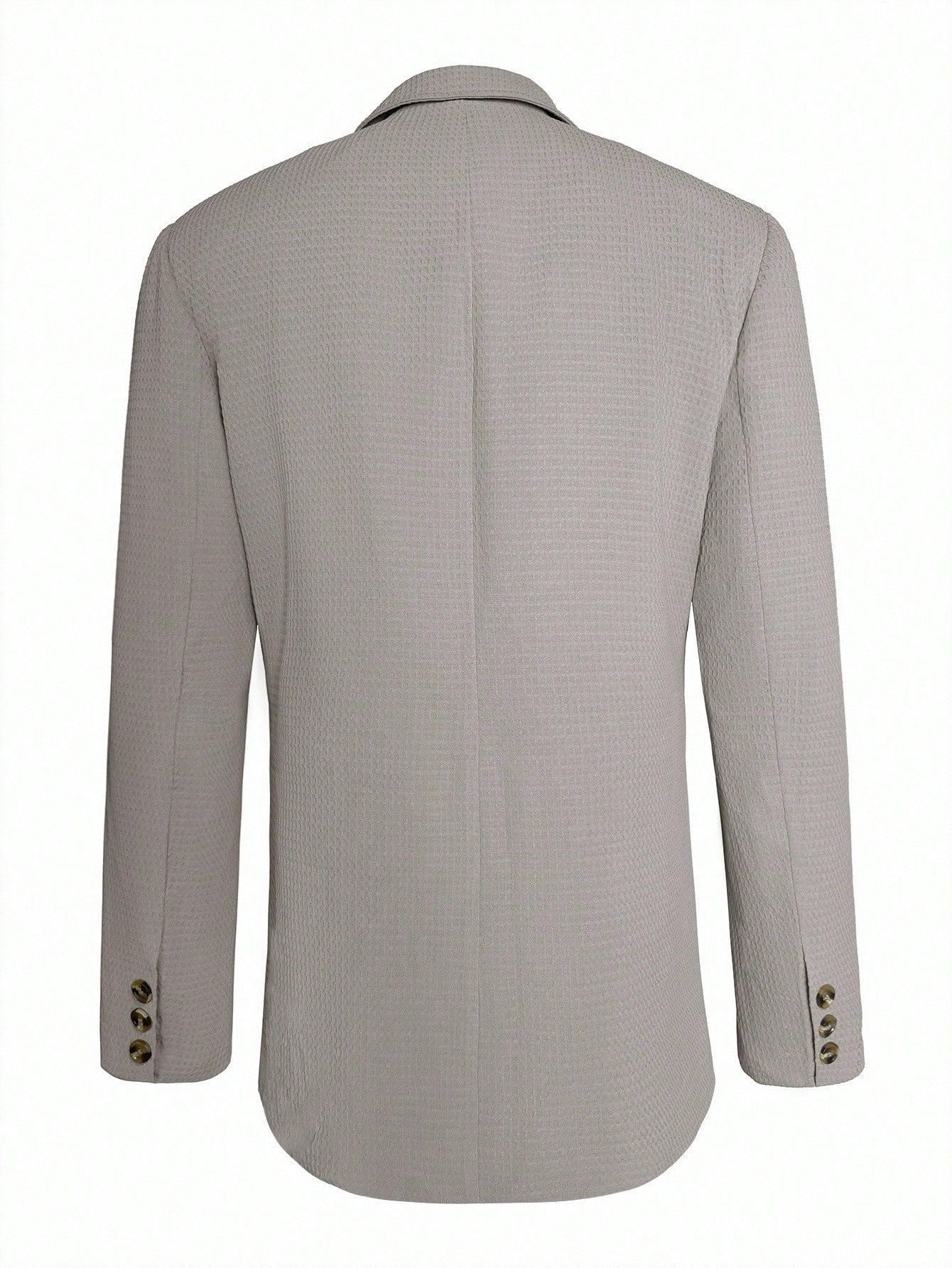 Men's Business Blazer Elegant Formal Jacket For Smart Casual Wear_voghion.com