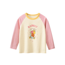27home外贸童装批发 秋季新品2024 儿童长袖T恤女打底衫宝宝衣服